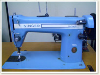 SINGER職業用ミシン188U Blue Championモーターテーブルタイプ
