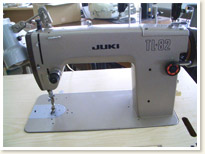 JUKI職業用ミシンTL-82 モーターテーブルタイプ
